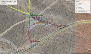 RR Drop Off Map at VC for Half