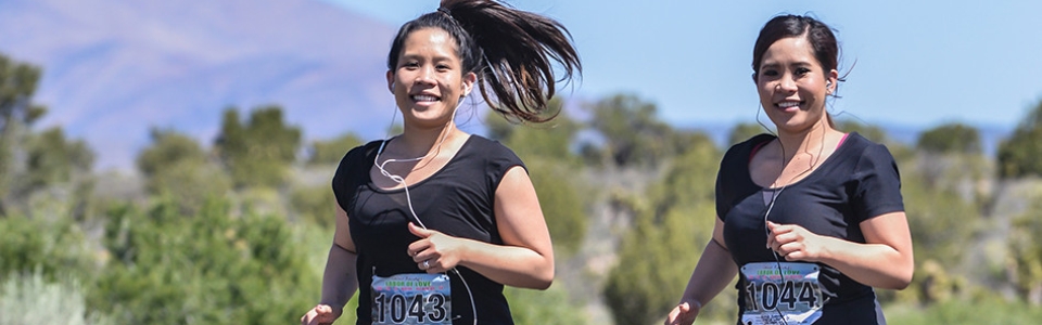 Sunset park girls running