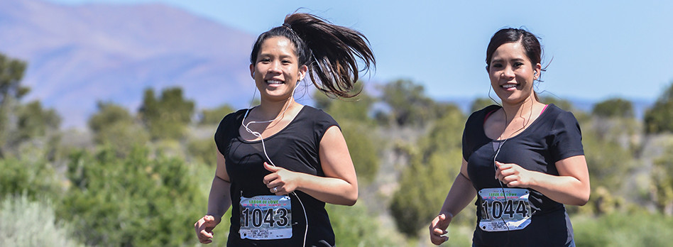 Sunset park girls running